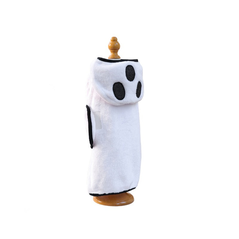 Halloween Pet Bath Towel Dog Cat Robe Sleepwear Bathing Towel Pet Supplies Small Dogs