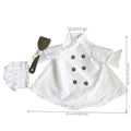 PorchGoose Costume Chef Apron Chef Outfit Outdoor Goose Decoration Costume Props