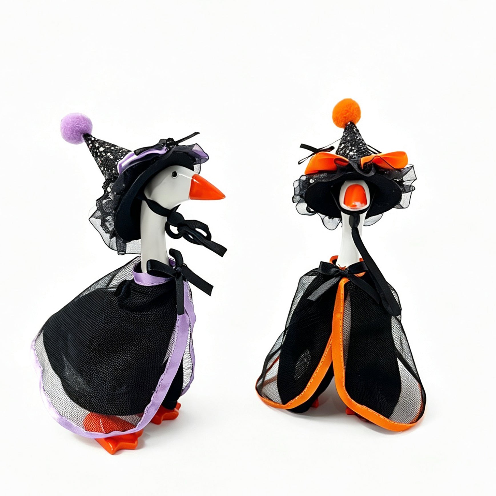 Halloween 7-inch Goose Costume Witch Cape Creative Dress-Up Outfit for Women