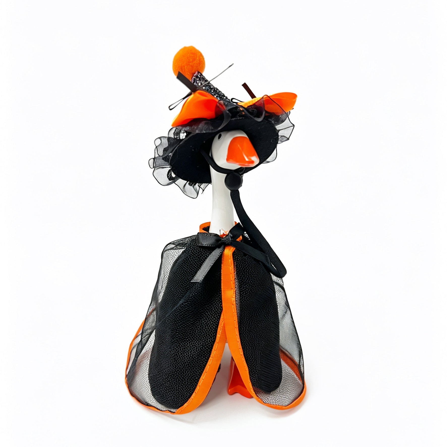 Halloween 7-inch Goose Costume Witch Cape Creative Dress-Up Outfit for Women