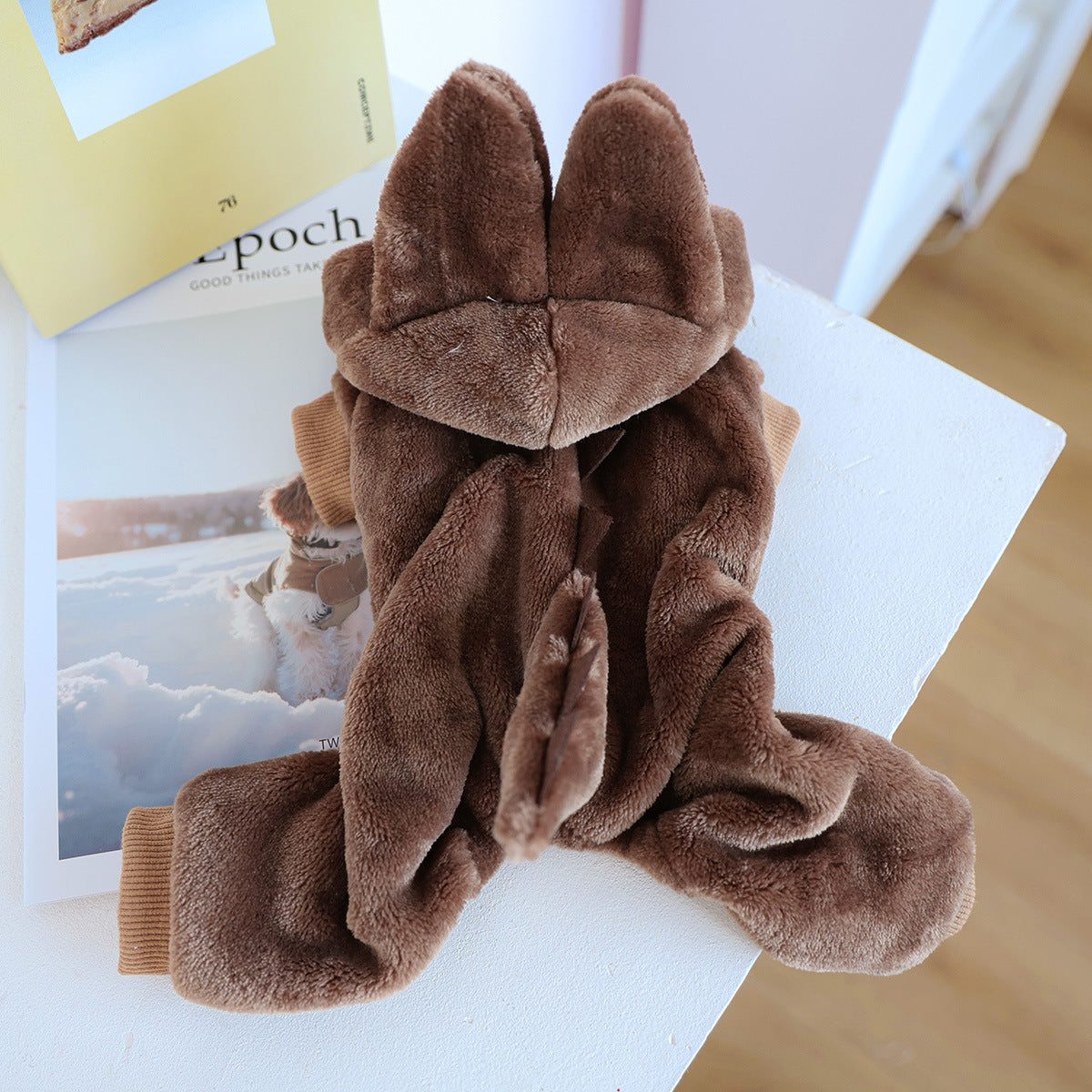 Pet Clothes Spring Autumn Small Dog Puppy Cosplay Cartoon Animal Little Bubu Dinosaur Transformation Costume
