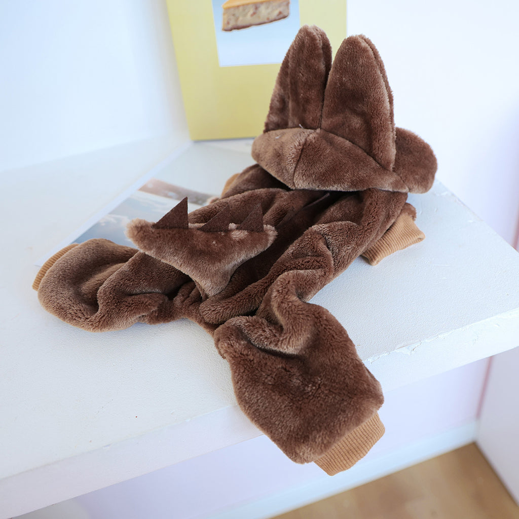 Pet Clothes Spring Autumn Small Dog Puppy Cosplay Cartoon Animal Little Bubu Dinosaur Transformation Costume