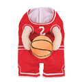 Dog Basketball Cost with Ball Pet Dog Clothing and Basketball Clothes