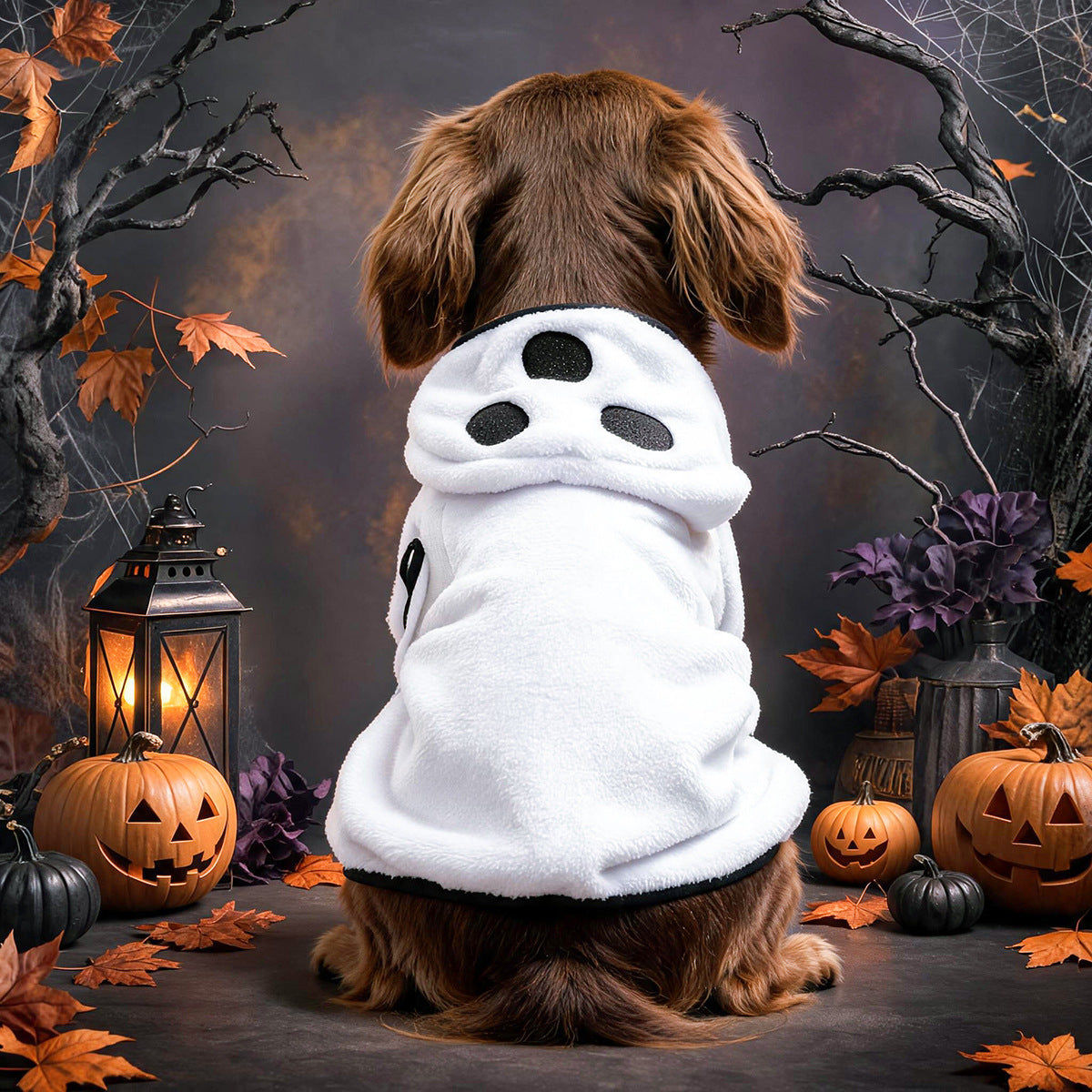Halloween Pet Bath Towel Dog Cat Robe Sleepwear Bathing Towel Pet Supplies Small Dogs